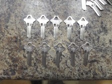10 PCS. MADE IN USA SC1 BLANK KEYS ED1-2