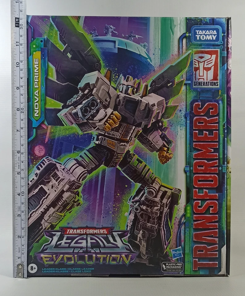 HASBRO 2023 TRANSFORMERS LEGACY EVOLUTION NOVA PRIME LEADER CLASS ROBOT SEALED - Image 2 of 4