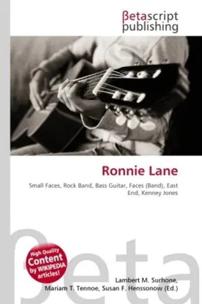 Lambert M. Surhone (U. A.) | Ronnie Lane | Taschenbuch | Englisch (2026)-image
