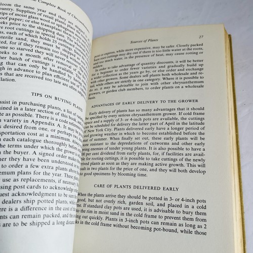 The Complete Book Of Chrysanthemums By Cornelius Ackerson 1957 HC Book - Picture 22 of 24