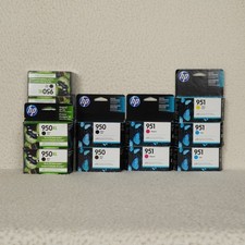 Lot of 13 HP 950 XL 950 and 951 Ink Cartridges for OfficeJet Pro Printers Sealed