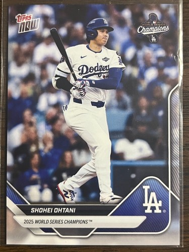 2025 Topps Now WS-1 Shohei Ohtani