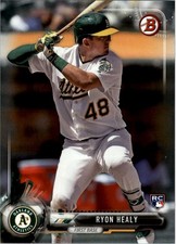2017 Bowman #35 Ryon Healy RC - BB