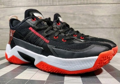 Nike Boys Air Jordan One Take 2 CZ0840-006 Black Basketball Shoes Sneakers 6Y