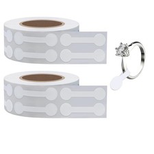 1000PCS Jewelry Price Tags Stickers Price Stickers White Blank Price Tags White