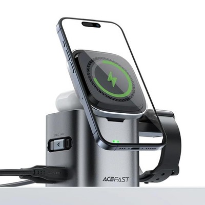ACEFAST 6-in-1 100W GaN Fast Charging Station for iPhone 17 16 Series,with US...