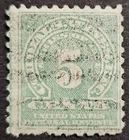 US Stamp Collection - Revenue - Cordial & Wine - Scott # RE23 - Used