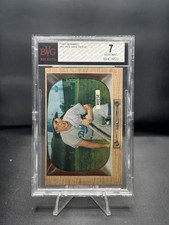 1955 Bowman Pee Wee Reese #37 BVG 7 NM - RARE HIGH GRADE - LOW POP