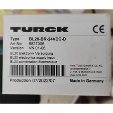 1PC new TURCK module BL20-BR-24VDC-D 6827006 Quality assurance
