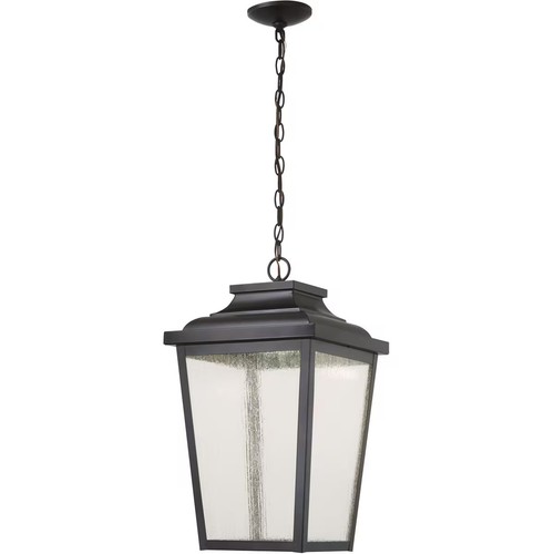 Irvington Manor 22" Outdoor Hanging Light in Chelesa Bronze