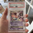PSA 7 Mewtwo LV.X DP28 Black Star Promo Holo Diamond & Pearl Pokémon TCG 2008