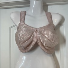 Wacoal Awareness Full Figure Seamless Underwire Bra 42DDD Pink 85567 Lace