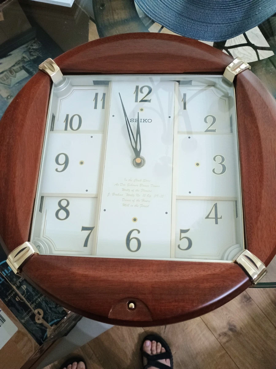 Seiko Mechanical Wall Clocks for sale | eBay