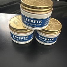 Versatile Layrite Natural Matte Cream 3x 1.5 oz - Ideal for Effortless Styles