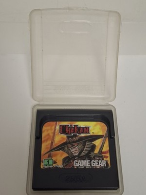 CHAKAN SEGA GAME GEAR GAME & CLAM CASE UK PAL