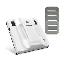 AlfaBot Window Cleaning Robot, Dual Nozzles with Ultrasonic Spray, 5000Pa Win...