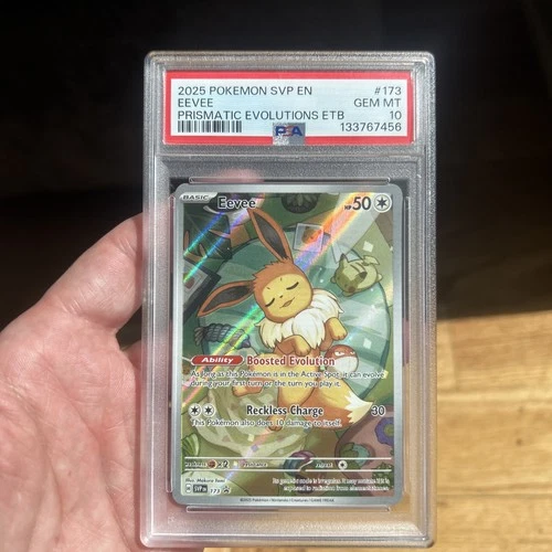 Eevee 173 Sv: Scarlet & Violet Promo Cards Holo PSA 10