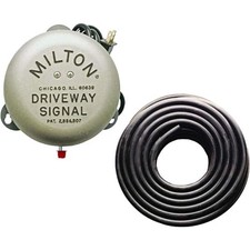 Milton 805 Service Station Driveway Signal Bell and 25' 3/8" Signal Bell Hose