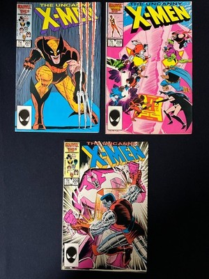 Uncanny X-Men #207-209 Hellfire Club Phoenix Complete 3-part story