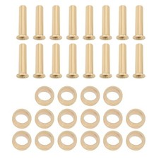 Pack of 60 Brass Compression Sleeves Ferrules 4mm Tube OD Brass Ferrule
