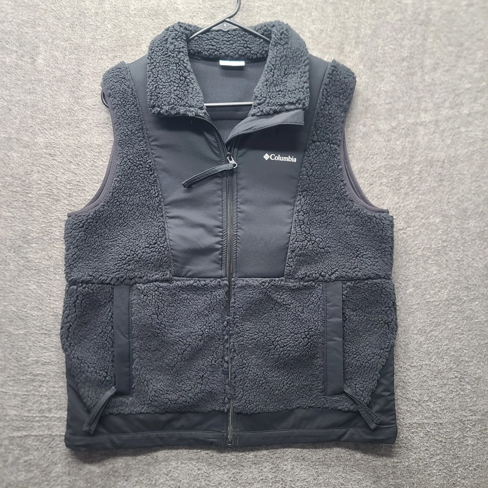 Columbia Fleece Vest Mens L Steens Mountain Hybrid Regular Fit Thermal Outdoors