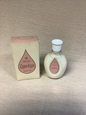 Vintage Avon bottle.  Dew kiss 1.5 oz moisturizing lotion