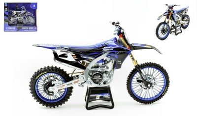 NEW RAY 1/12 MOTO CROSS YAMAHA YZ450F N.2 COOPER WEBB STATISCHES MODELL DIECAST
