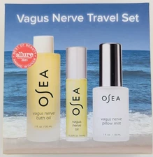 Osea Vagus Nerve Travel Set: Bath Oil, Nerve Oil, Pillow Mist 