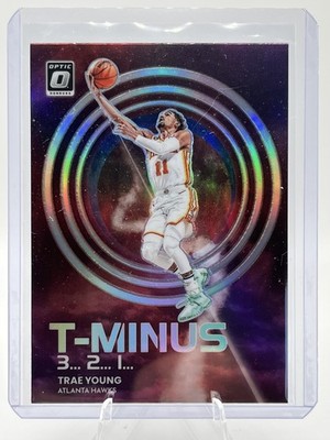 2022-23 Panini Donruss Optic - T-Minus 3, 2, 1 Trae Young #5 Holo Prizm