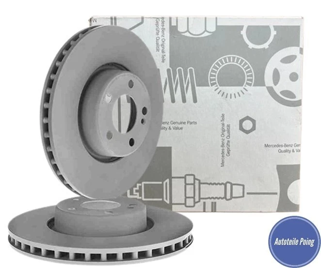 2X ORIGINAL MERCEDES BENZ BREMSSCHEIBEN 318MM VORNE C KLASSE W205 C205 S205 NEU - Bild 1 von 1