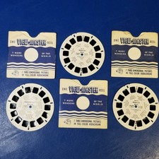 View-Master Reels Wonders of the World 7 More Mexico City Lot of 3 Vintage 3D