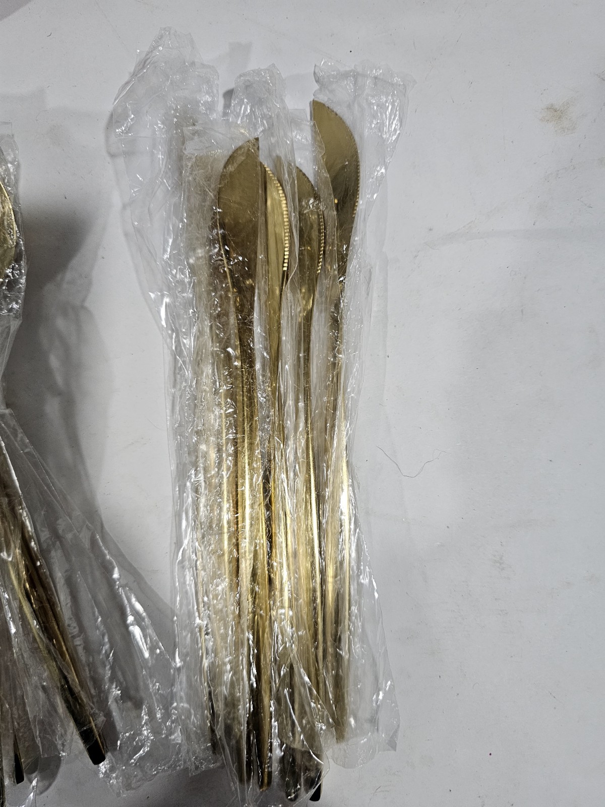 Elegant Portuguese Golden Finish 30pc Tablewear Set