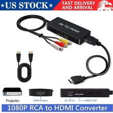 RCA to HDMI Converter, Analog Composite to HD...