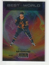 CONNOR McDAVID BW-1 Best In The World 2020-21 OPC SP Insert O-Pee-Chee Platinum