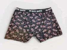 Duluth Trading Buck Naked Boxer Briefs Men's XL Football