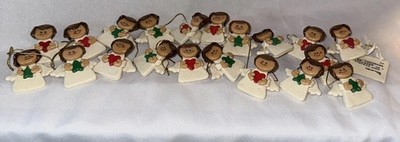 Ten Thousand Villages Garland Clay Angels Hand Made In Ecuador 63  New