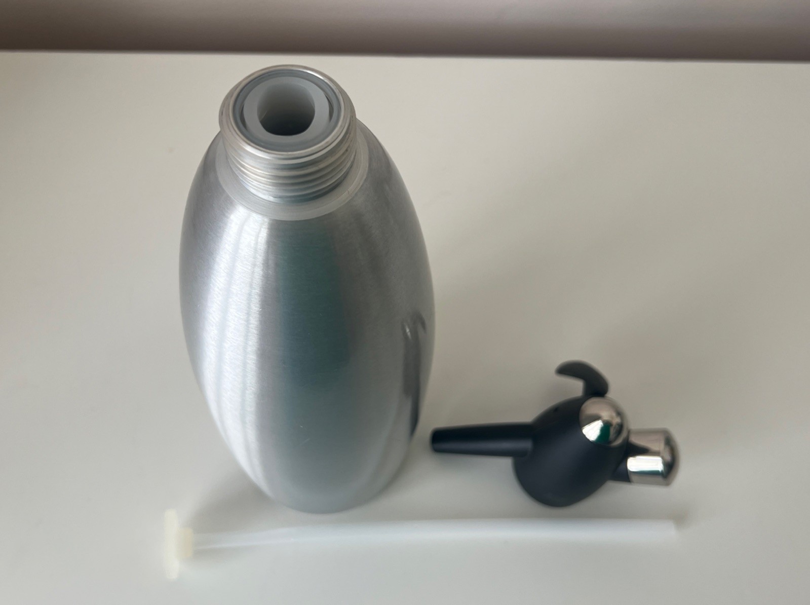 iSi Stainless Steel Soda Siphon; 1 Quart; Austria P075; Untested