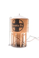 Broadway Limited-operating Water Tower W/sound -- Santa Fe (weathered Brown) - H Broadway Limited-operating Water Tower W/sound -- Santa Fe (weathered Brown) - H