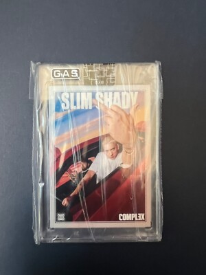 EMINEM Gas Trading Cards X Complex Slim Shady Card    NEW SOLD OUT 