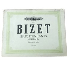 Edition Peters Nr.9008 BIZET jeux denfants frickert piano music 4