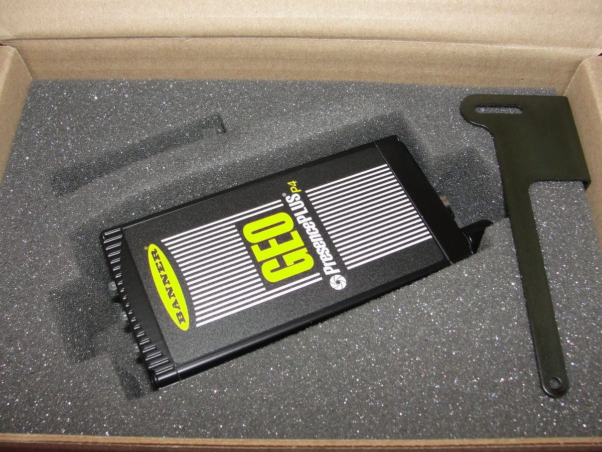 BANNER 73393 PRESENCEPLUS P4 GEO IN-LINE, SENSOR