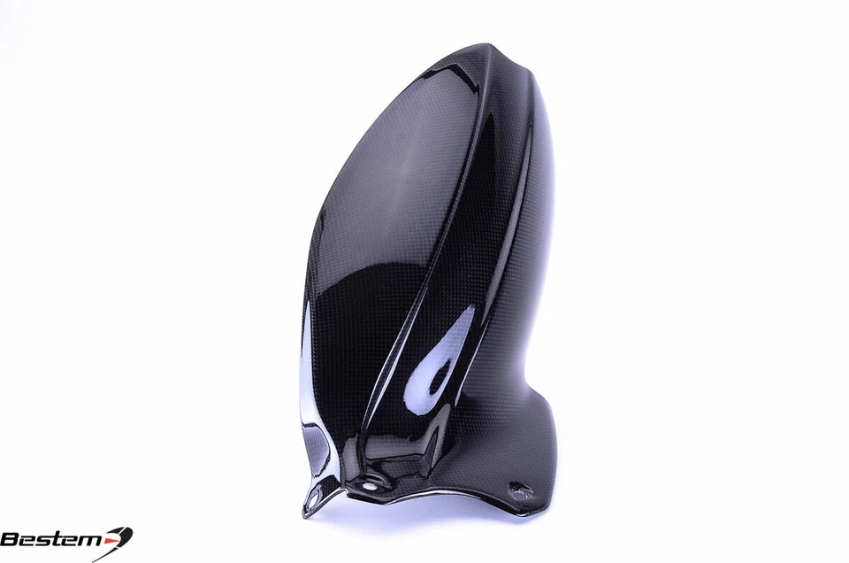 2011-2018 Triumph Speed Triple R S 100% Carbon Fiber Hugger Rear Fender Mudguard - Image 2 of 4