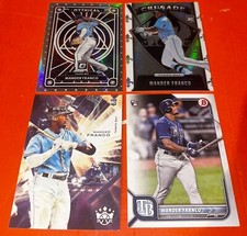 🔥WANDER FRANCO ROOKIE CARDS🔥ROOKIE OPTIC HOLO💥CRUSADE SILVER PRIZM HOLO💥RC💥