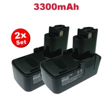 2x Akku 7,2V für Bosch GBM 7.2, GSR 7.2, PSR 7.2, GNS 7.2, GUS 7.2 / 3300mAh