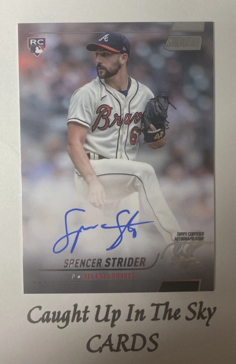 Topps Gold label スペンサーストライダー 直筆サイン Topps Stadium Club Spencer Strider 2022 #SCBA-SST for sale | eBay