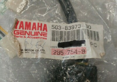 Yamaha Jog 50 Cg50 Left Switchgear 2 Conn Blocks 50cm Loom 5g3  