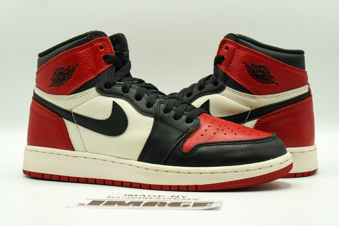 jordan1 bred toe