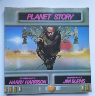 Planet Story- Harry Harrison, Jim Burns [1979] Softcover