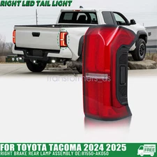 New For Toyota Tacoma 2024 2025 81550AK050 LED Taillight Assembly Right Side