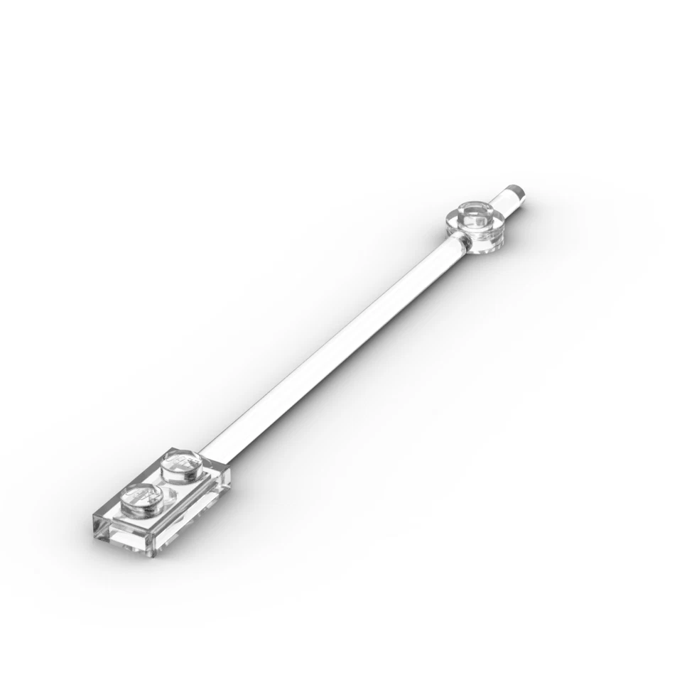 Lego 2x Stange Stab 12L bar 42445 transparent klar trans-clear
